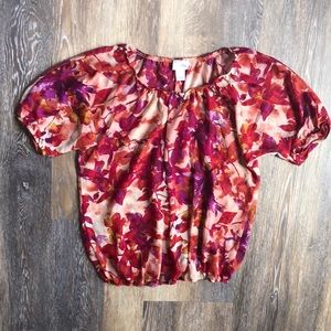 Small maternity blouse